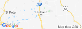 Faribault map